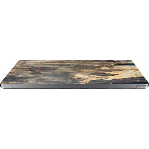 Blue Resin Wood Universal Laptop 15in (12.2 x 8.8in) Skin